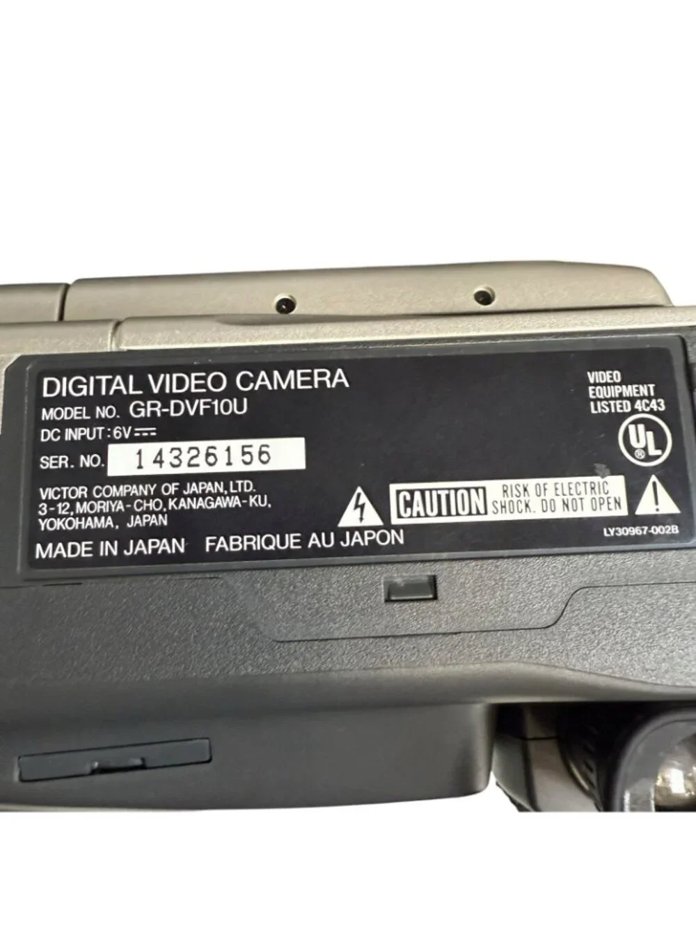 JVC Cyber Cam GR-DVF10U Camera Charger Remote PARTS ONLY NOT WORKING